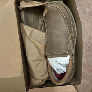 Twisted X Tan Leather Loafers